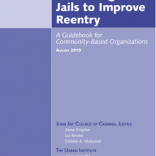 Partnering with Jails to Improve Reentry: A Guidebook for Community-Based Organizations