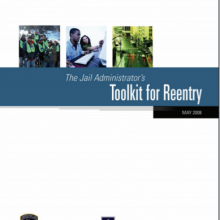 The Jail Administrator’s Toolkit for Reentry