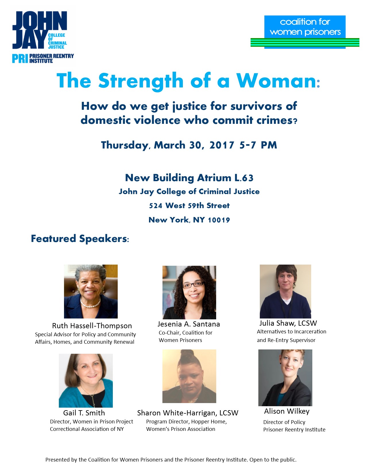 The Strength of a Woman Film Screening and Panel Discussion